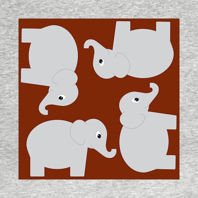 Cute elephants Alabama by candhdesigns